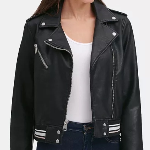 LEVI'S
Women's Faux-Leather Moto Jacket - Picture 2 of 2